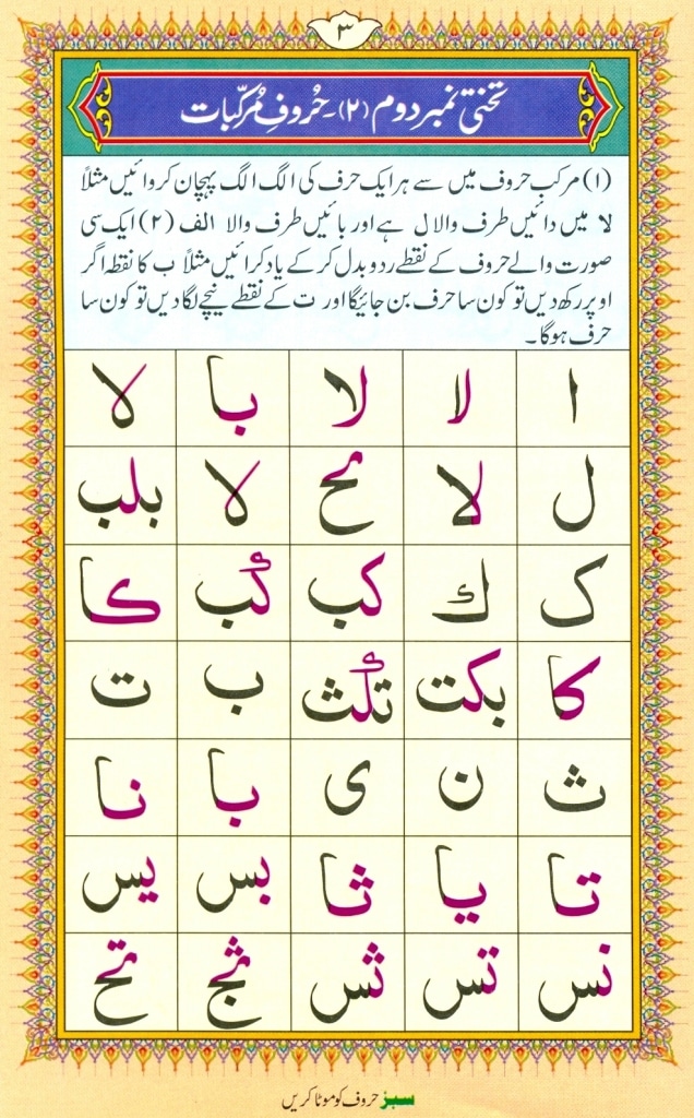 Noorani Qaida Page 03