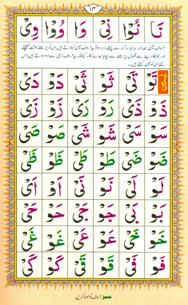 Noorani Qaida Page 14