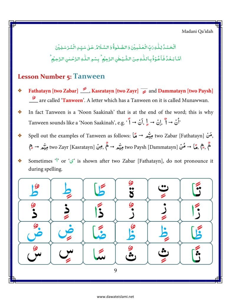 Madni Qaida in English Page 20
