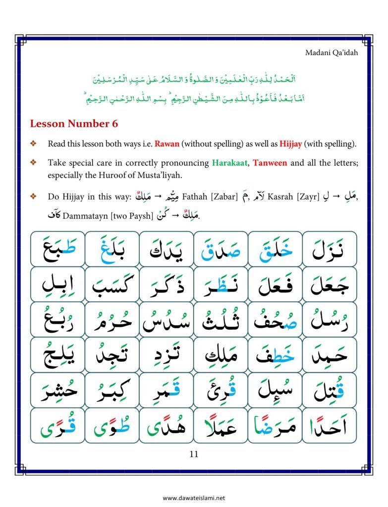 Madni Qaida in English Page 22