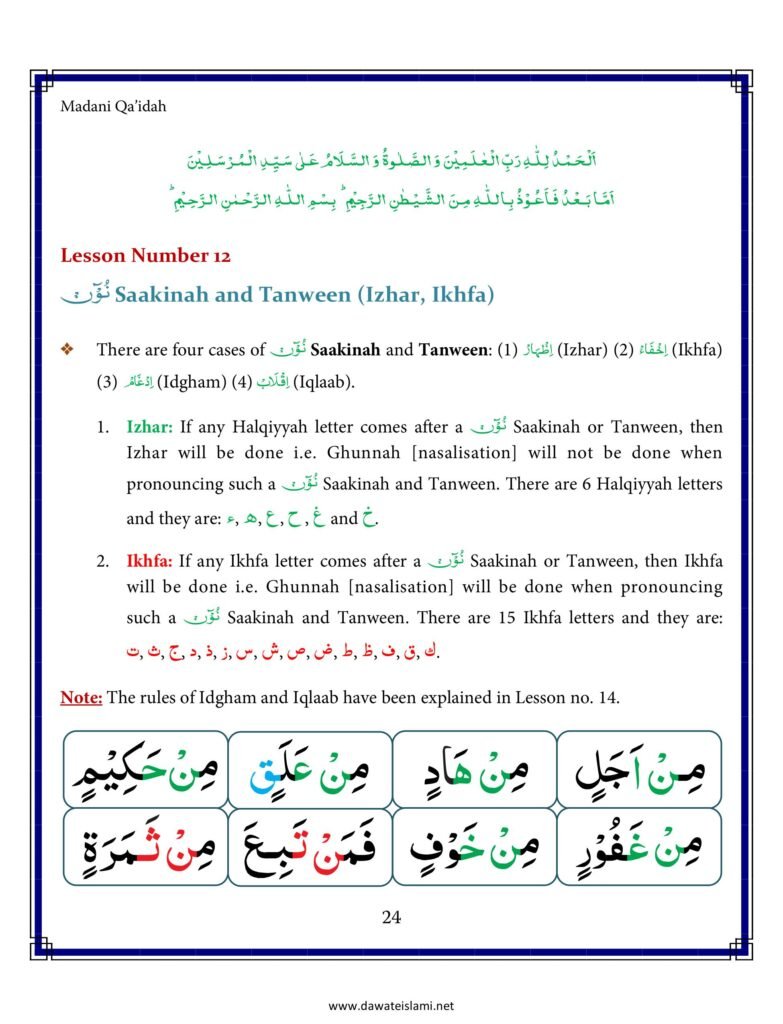 Madni Qaida in English Page 35