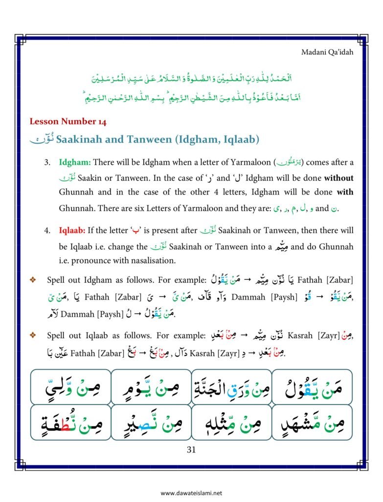 Madni Qaida in English Page 42