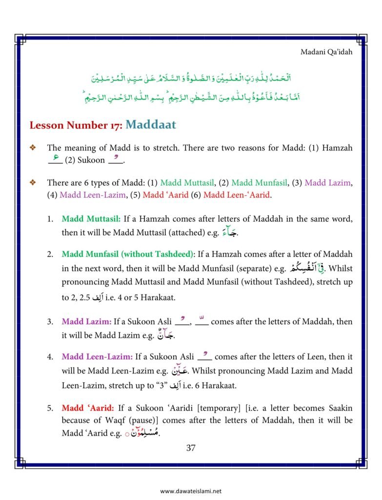Madni Qaida in English Page 48