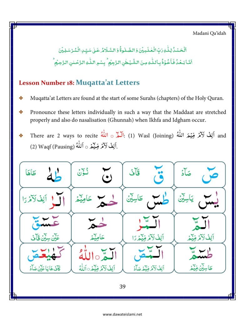 Madni Qaida in English Page 50