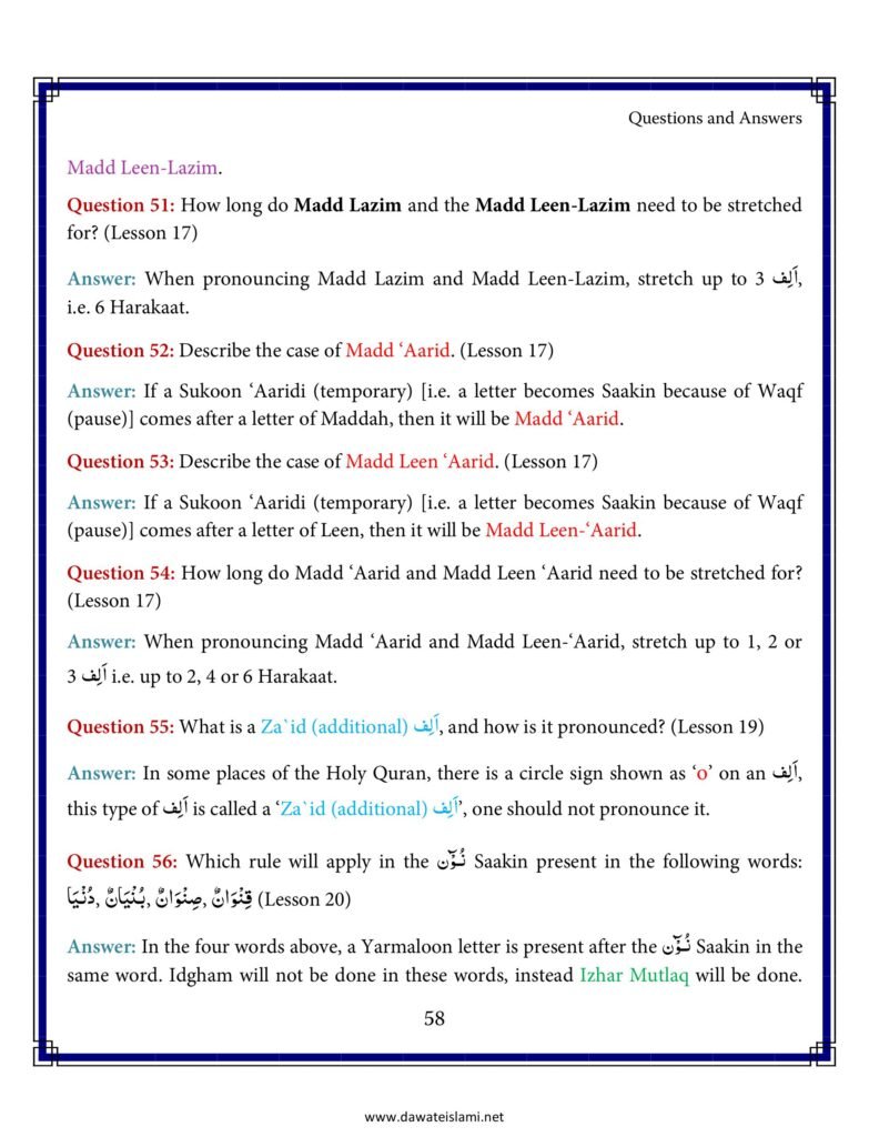 Madni Qaida in English Page 69