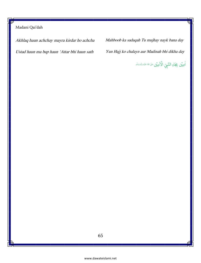 Madni Qaida in English Page 76