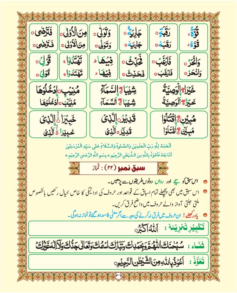 Madni Qaida in Urdu Page 42